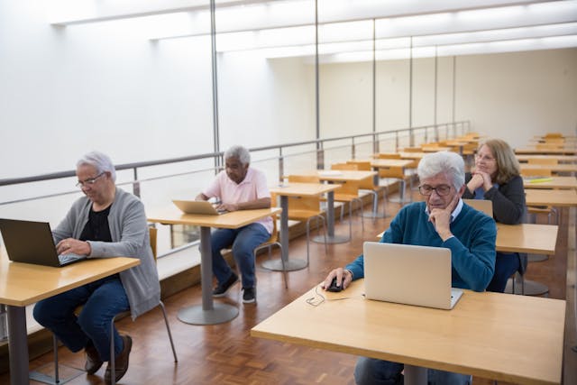 Some Canadian seniors are going back to school